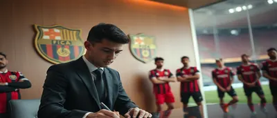 Luis García intenta retener a Jan Virgili en el Real Club Deportivo Mallorca