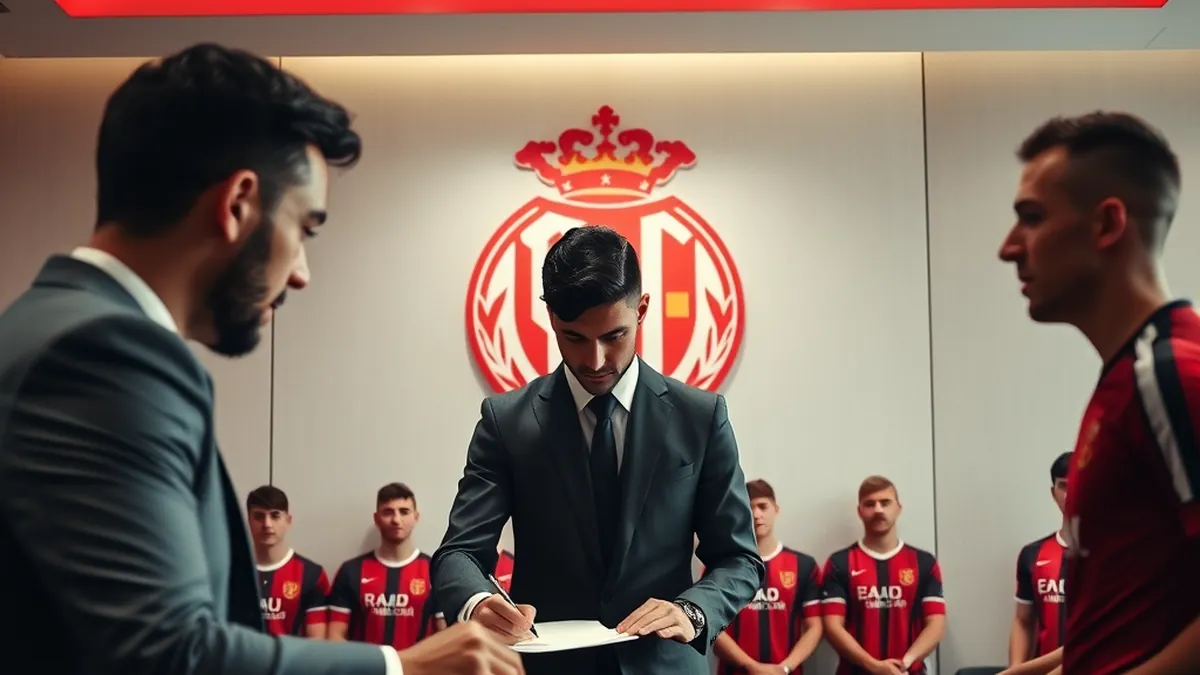 Adrián Fuentes se une al RCD Mallorca en su primer fichaje